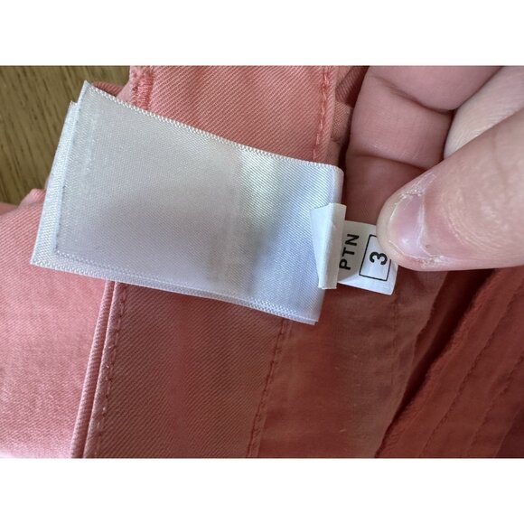 Old Navy Pixie Chino Pants Size‎ 4 Rainer Cherry Modern Stretch Summer Spring - Picture 13 of 16